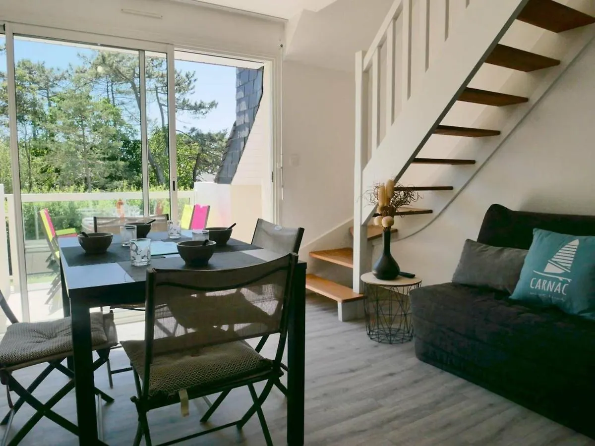 Duplex A Carnac: 3 Pieces, 35M², Sud, Jardin, Proche Plage Et Commerces, 4 Personnes - Fr-1-477-53